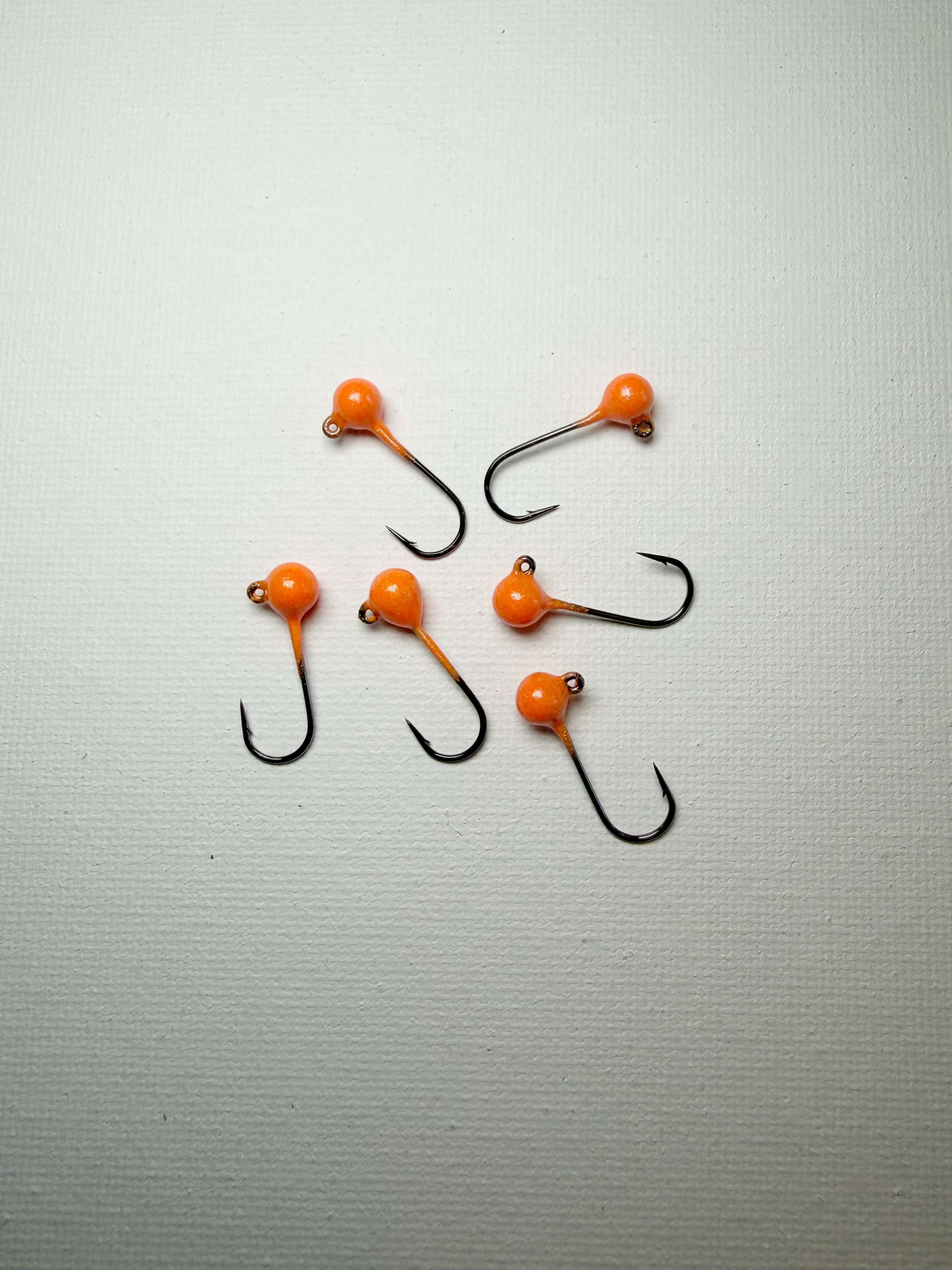 Round Head GEM Jigs (6-Pack) | UV & Glow Fishing Jigs