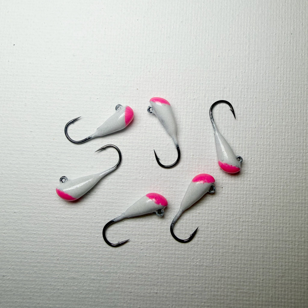 Shad Dart GEM Jigs (6-Pack) | UV & Glow Fishing Jigs