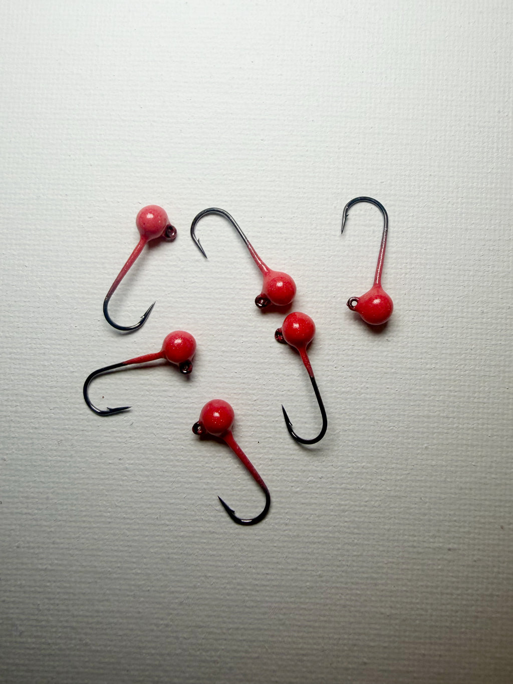 Round Head GEM Jigs (6-Pack) | UV & Glow Fishing Jigs
