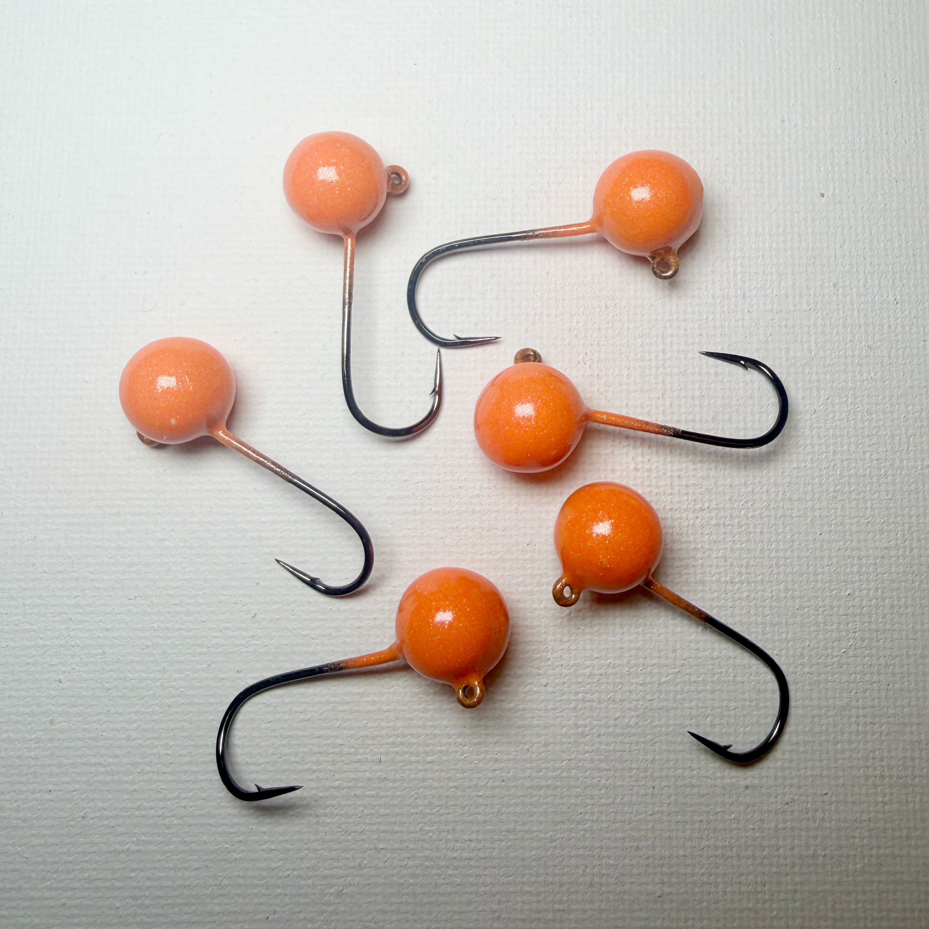Round Head GEM Jigs (6-Pack) | UV & Glow Fishing Jigs