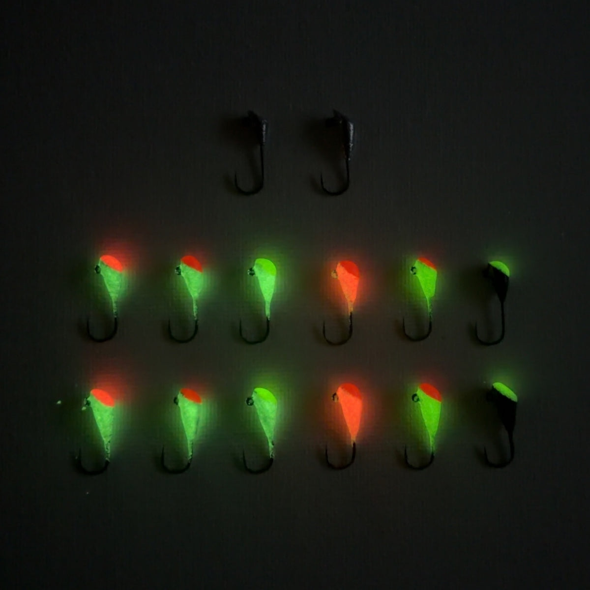 Shad Dart GEM Jigs (6-Pack) | UV & Glow Fishing Jigs