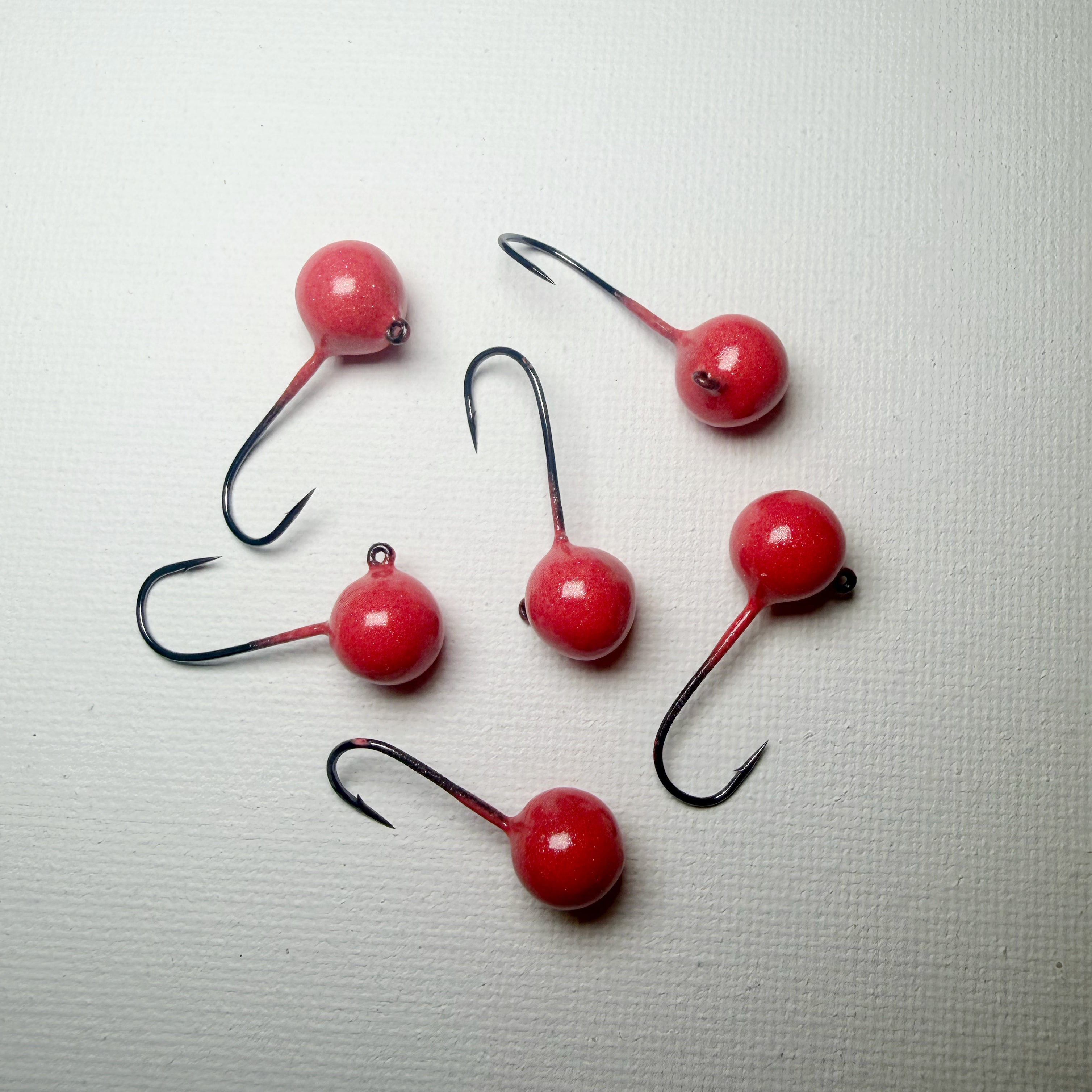 Round Head GEM Jigs (6-Pack) | UV & Glow Fishing Jigs