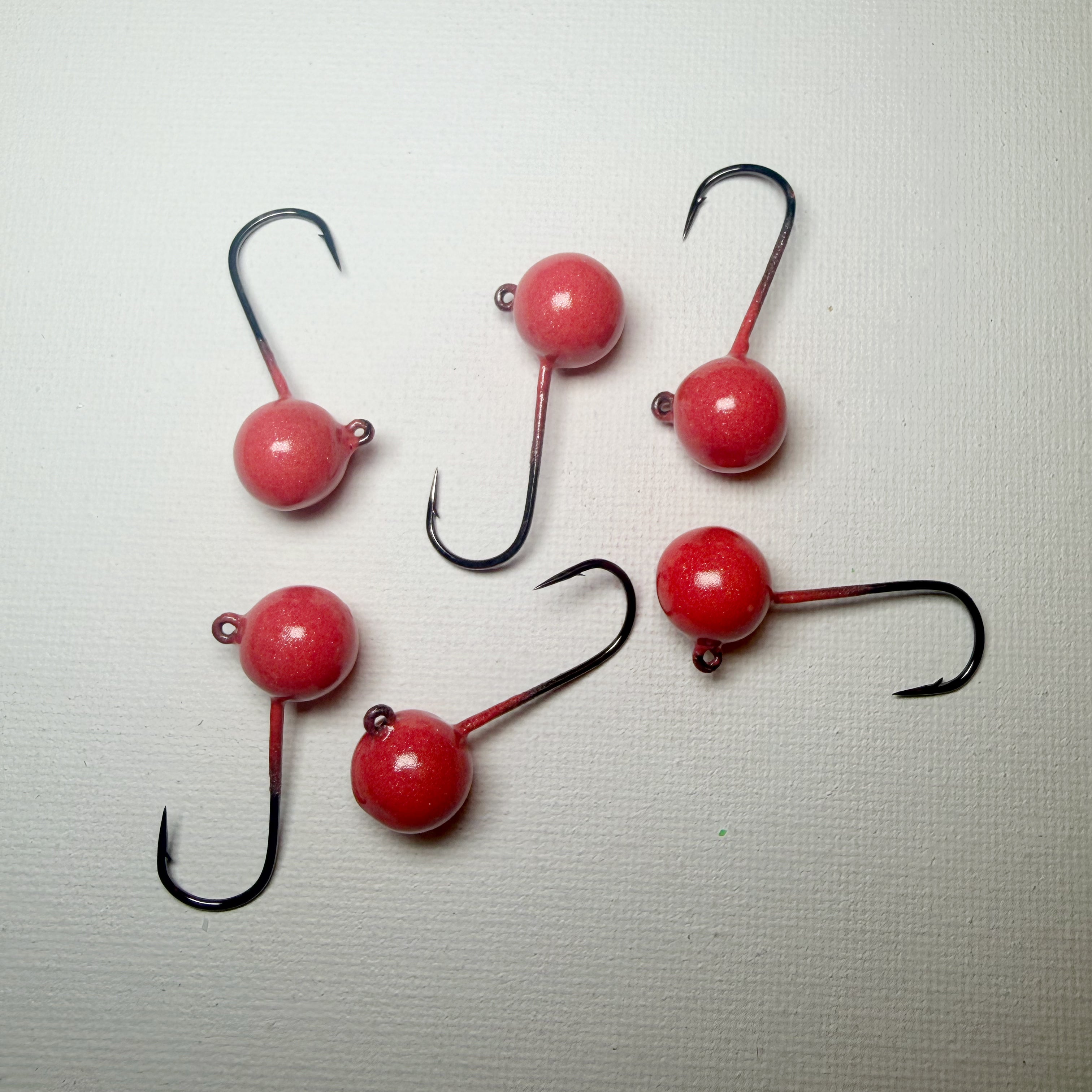Round Head GEM Jigs (6-Pack) | UV & Glow Fishing Jigs