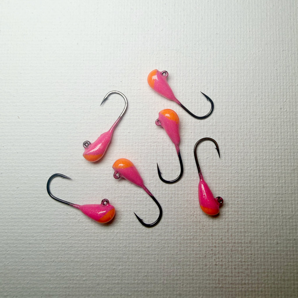 Shad Dart GEM Jigs (6-Pack) | UV & Glow Fishing Jigs