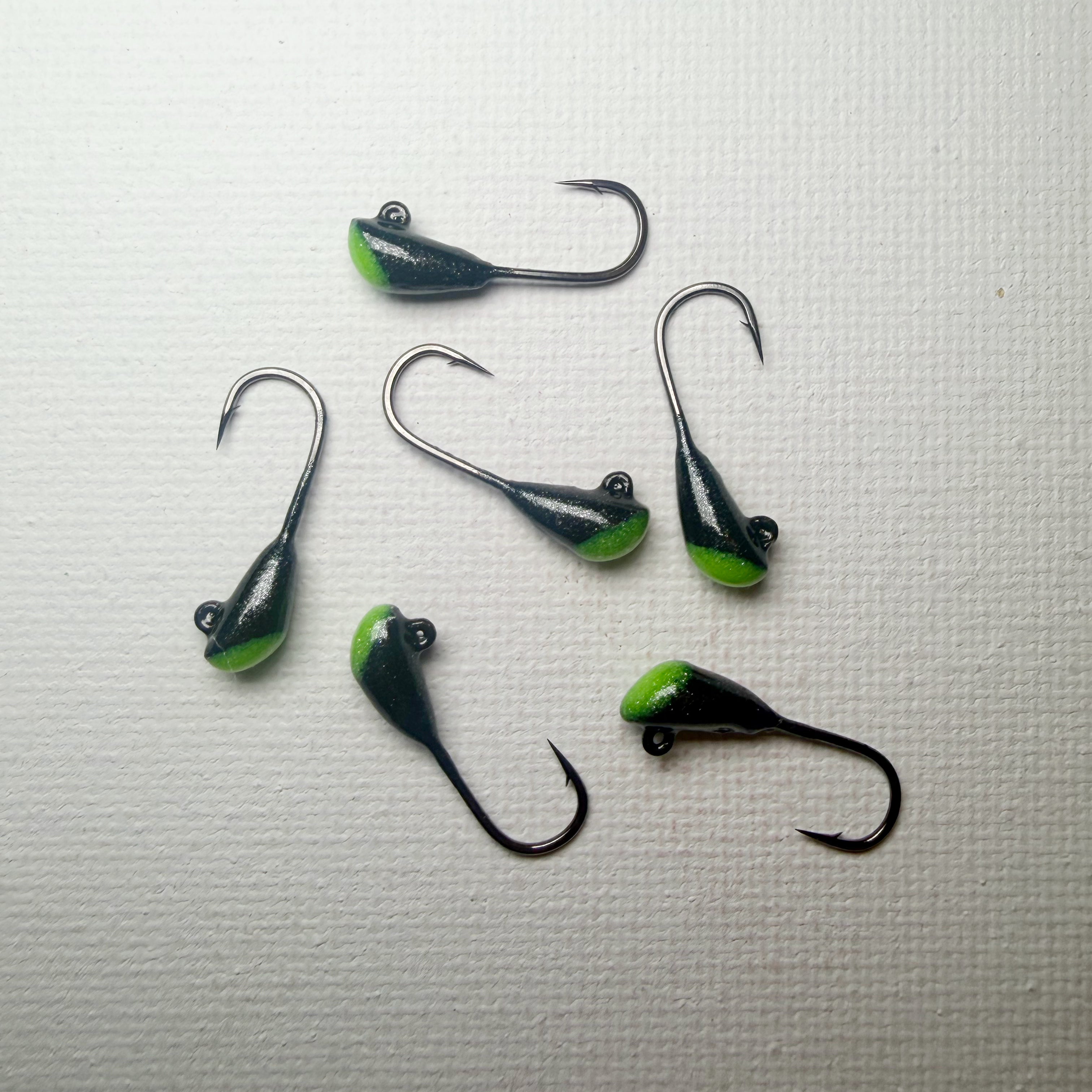 Shad Dart GEM Jigs (6-Pack) | UV & Glow Fishing Jigs