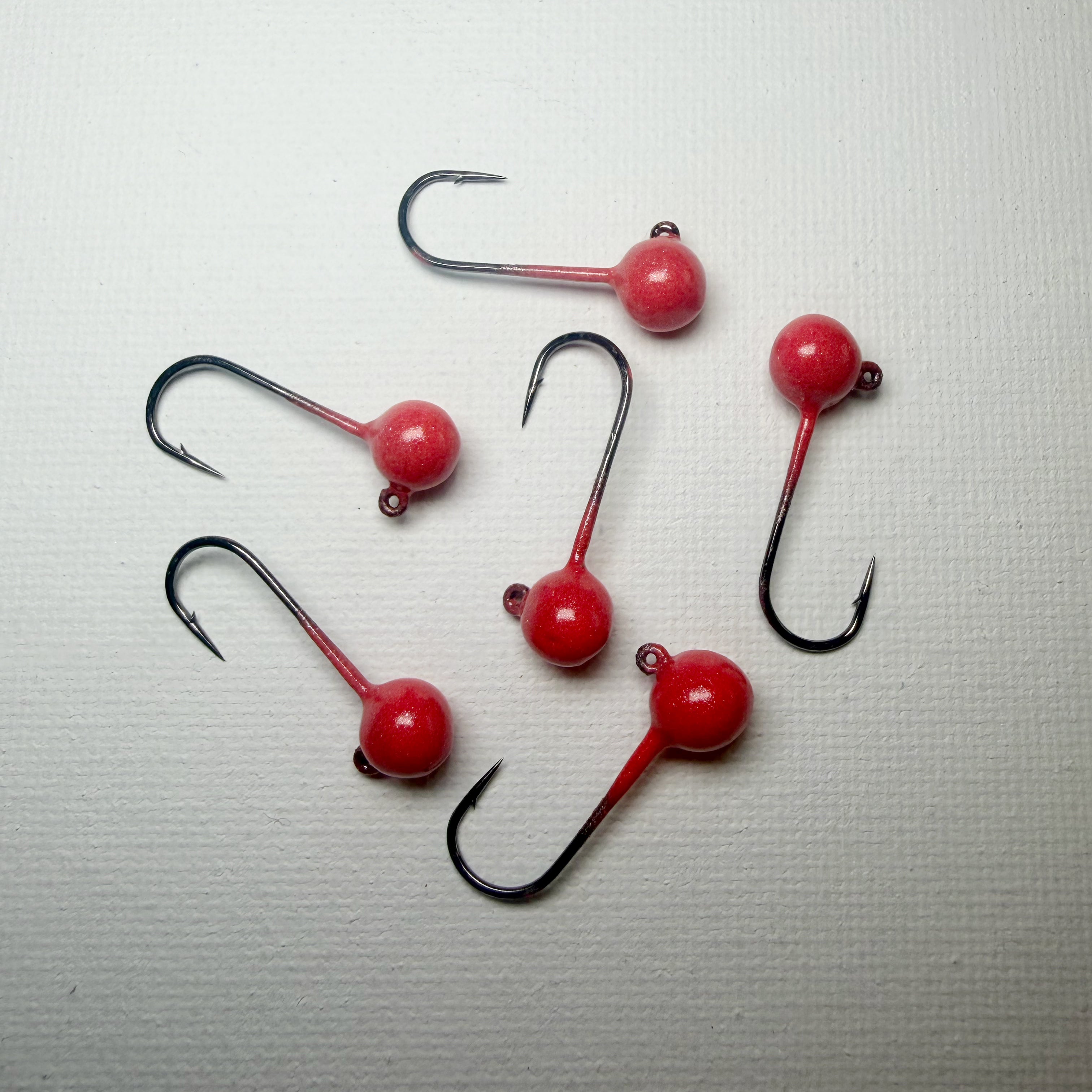 Round Head GEM Jigs (6-Pack) | UV & Glow Fishing Jigs